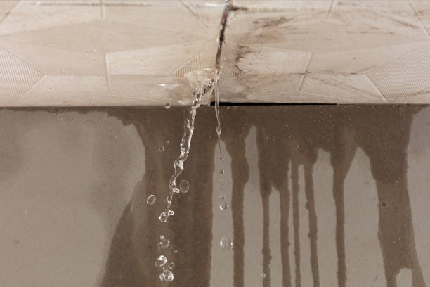 Professional Flood Damage Cleanup technician working in Paige, TX